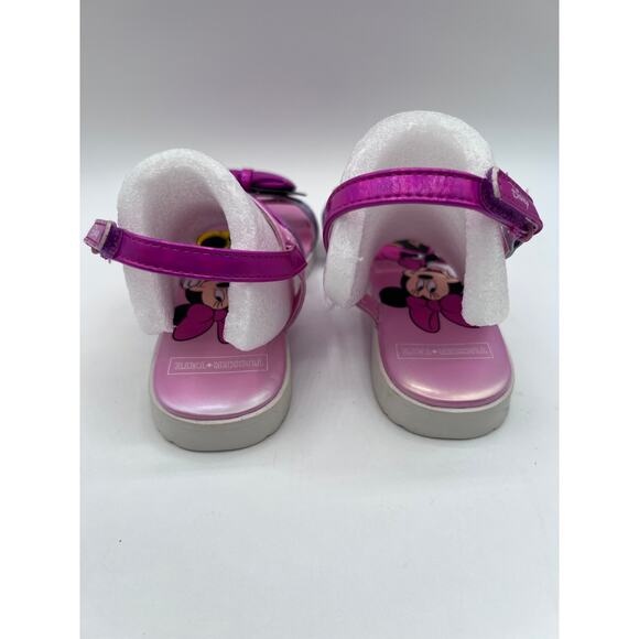Tucker Tate X DISNEY Minnie Mouse Bow Strappy Sandal Toddler Girls Size 11M NEW! - Picture 6 of 10